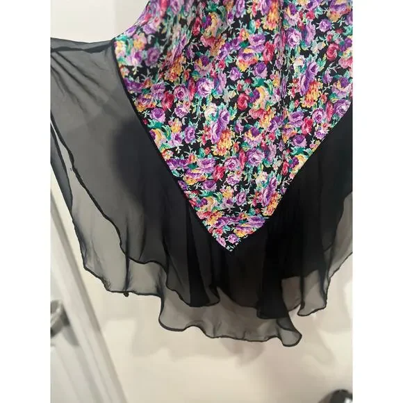 Vintage Y2K Circa 2000 Lingerie Night Gown Teddy Medium - Picture 3 of 7